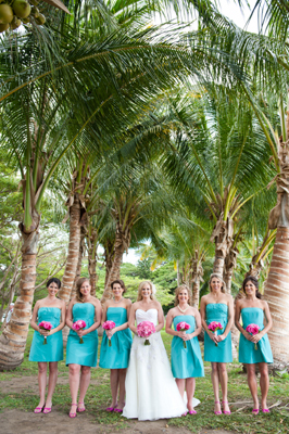 bridal party Maui