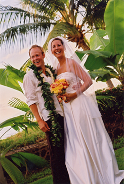 wedding by the sea