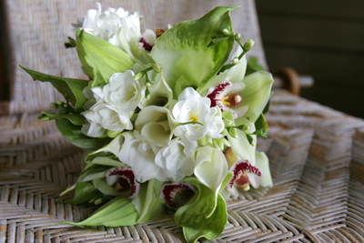 Maui green flowers