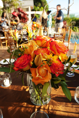 wedding on the lanai