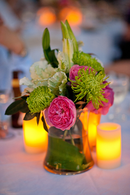 outside dinner by the sea with candlelight