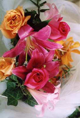 Brides bouquet on Maui