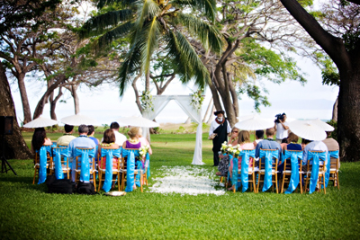 Ceremony set up 